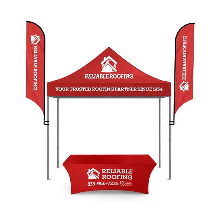 Custom Canopy Tents example setup