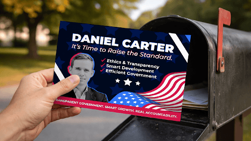 Political direct mail outreach