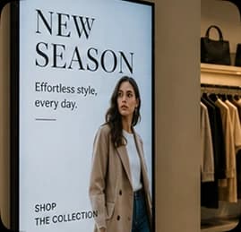 Corporate digital signage example2