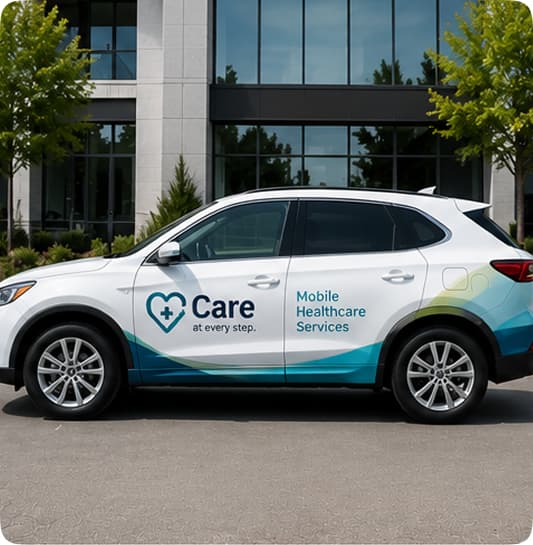 Vehicle wrap example