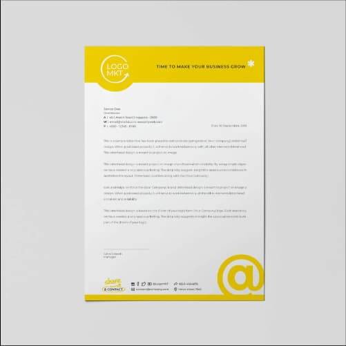 Letterheads