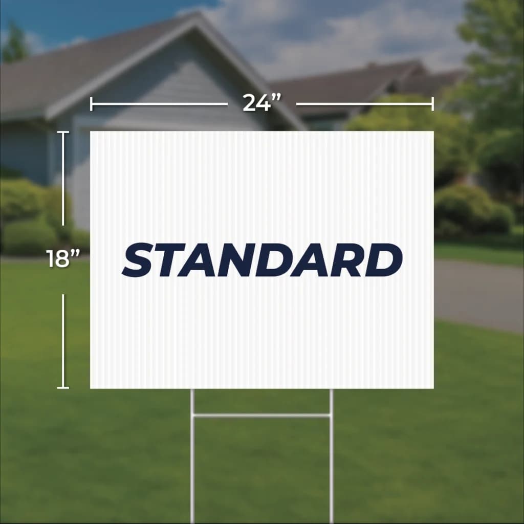 Standard Signs 18"x24"