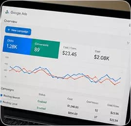 Landing page example