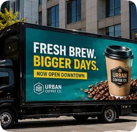 LED truck city campaign 3
