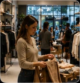 Retail store music example