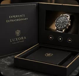 Luxury packaging video example