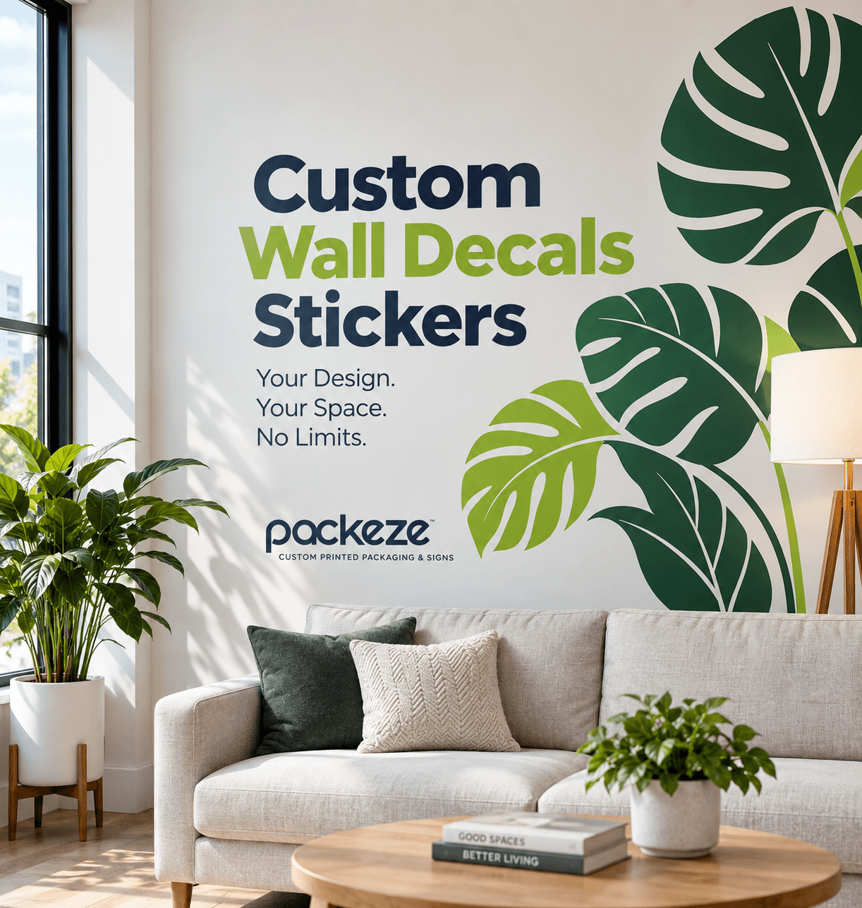 Custom Wall Decal Stickers: Sizes, Materials, and How to Choose