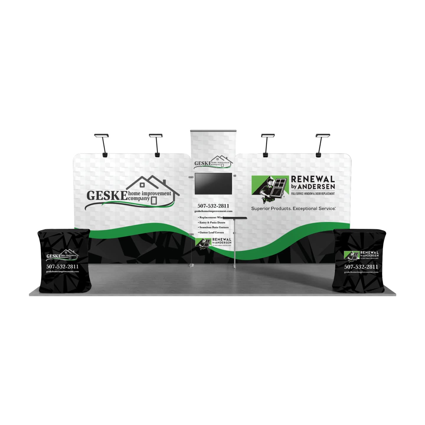 10x20ft Trade Show Booth Package - A4