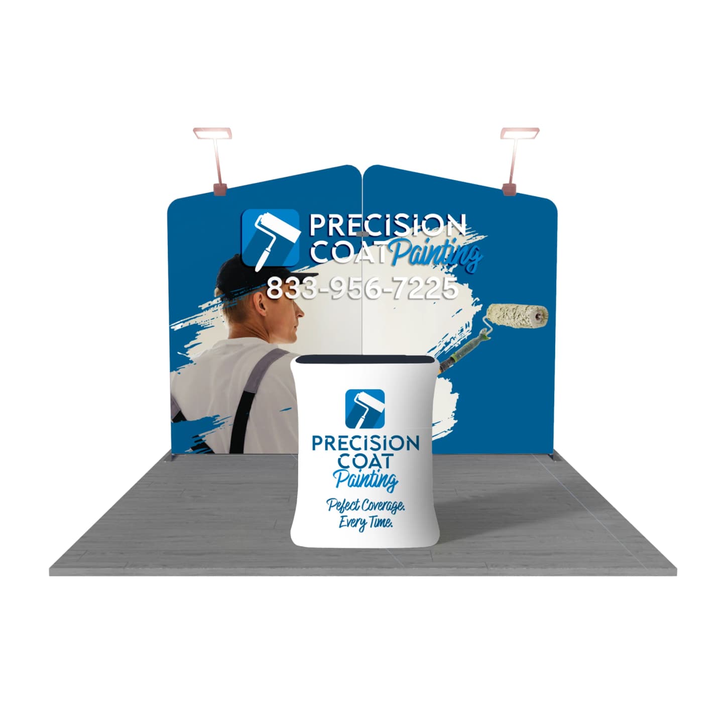 10x10ft Trade Show Booth Package C2