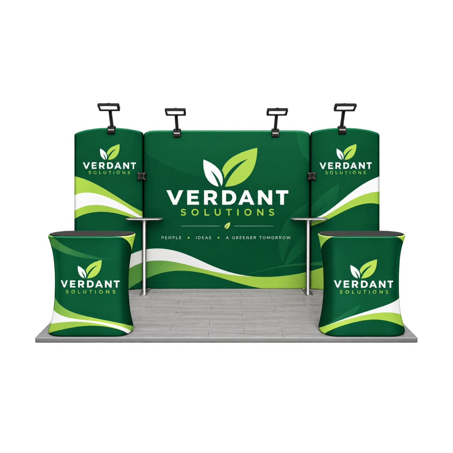 10x15ft Trade Show Booth Package A1