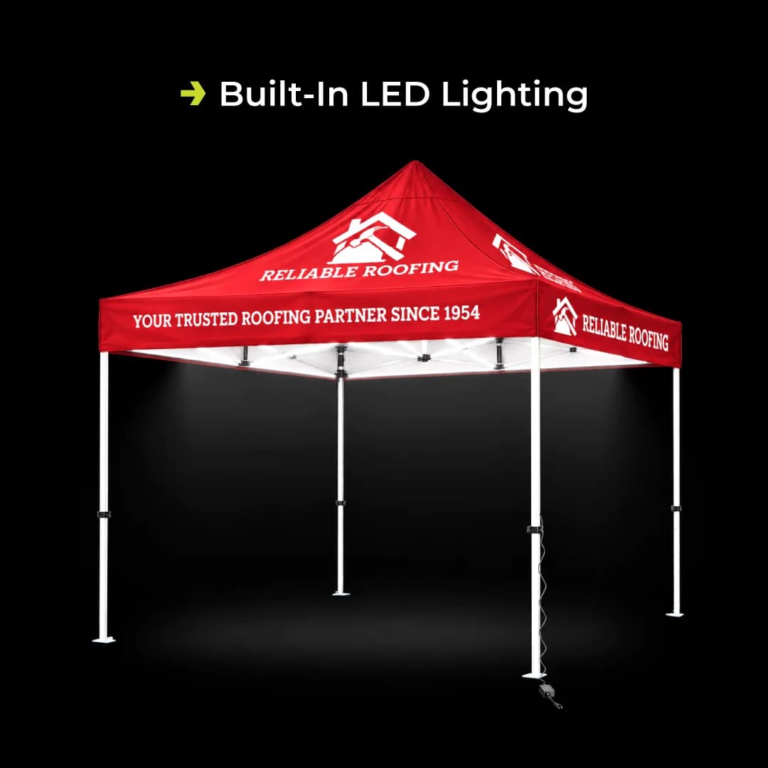 Custom Lighted Tent