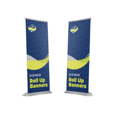 2X 85x200cm Roll up banner(RB-T3)