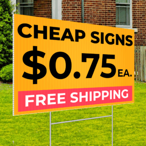 Discount Junk Removal Yard Signs