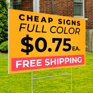Discount Lawn Signs