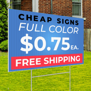 Discount Political Yard Signs