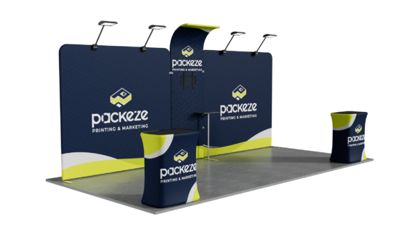 10x20ft Trade Show Booth Package - A4 - Image 2