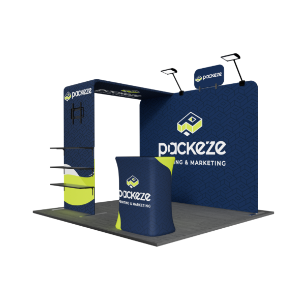 10x10ft Trade Show Booth Package