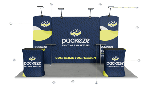 10x15ft Trade Show Booth Package A1 - Image 8